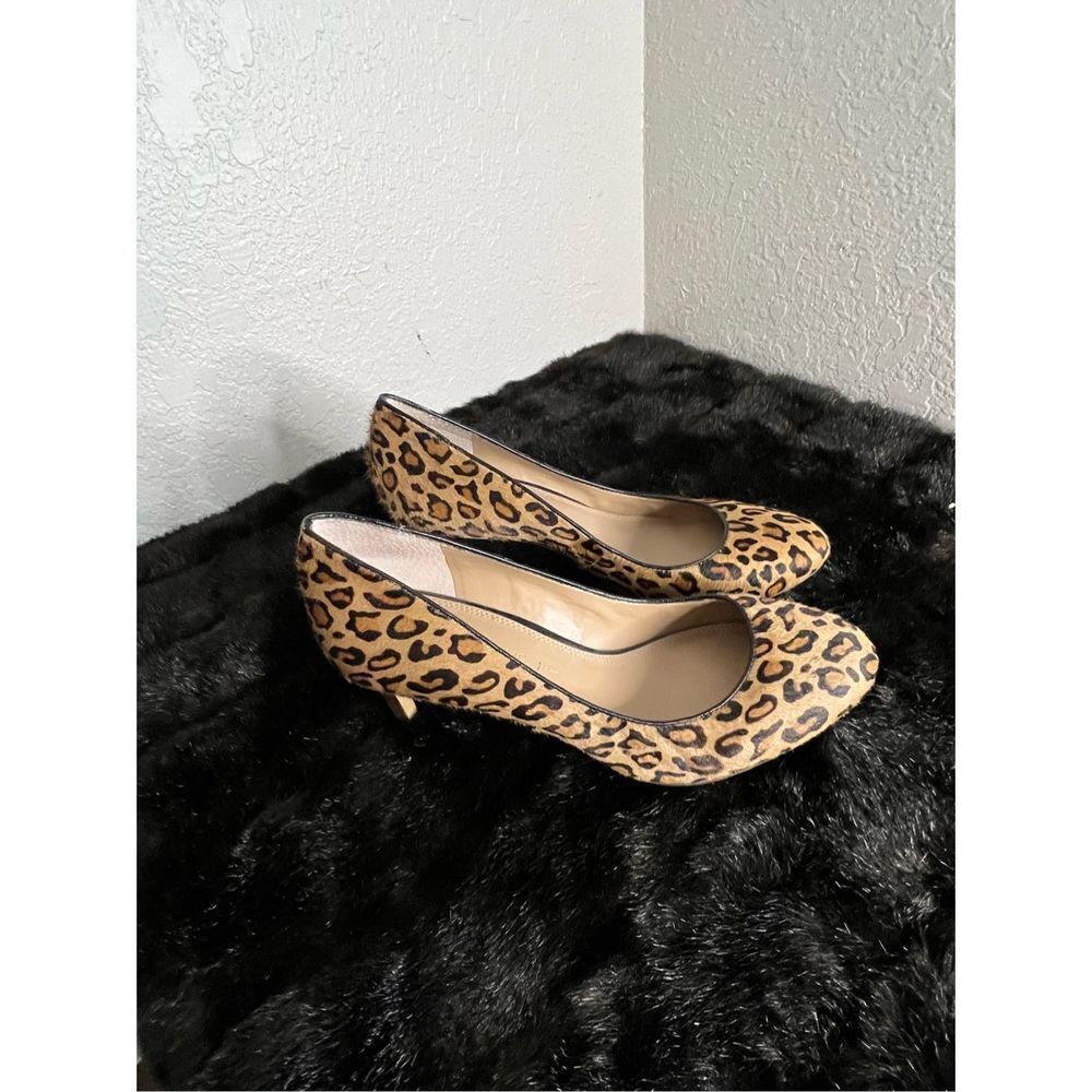Banana Republic Calf Hair Leopard Ivonne Pumps Sz 9